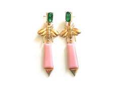 Scarab Beetle Earrings - walk like an Egyptian